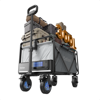 Outisan e-Wagon Air all-terrain electric wagon in gray