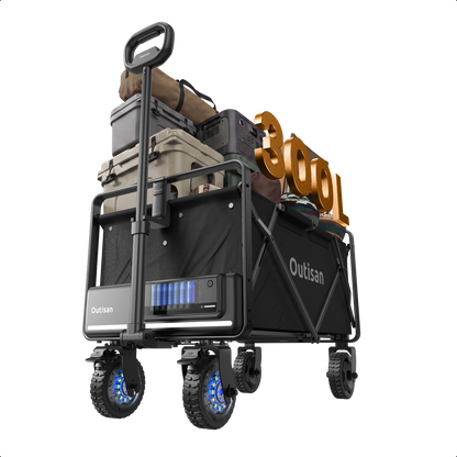 Outisan e-Wagon Air all-terrain electric wagon in black